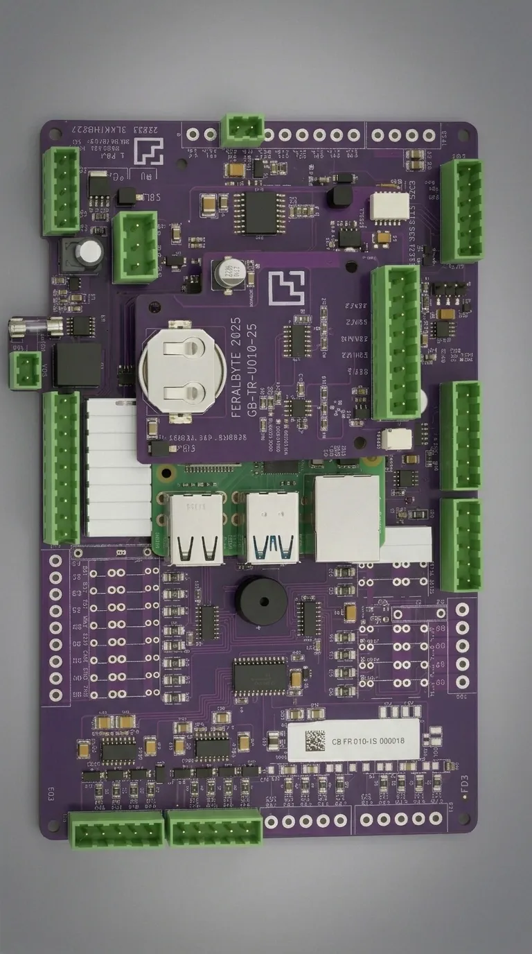 FeralBoard AIO-500 top view